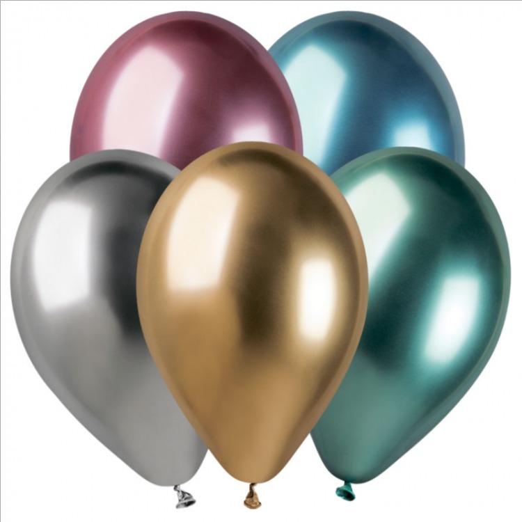 Шары латексные #03 «Хром»